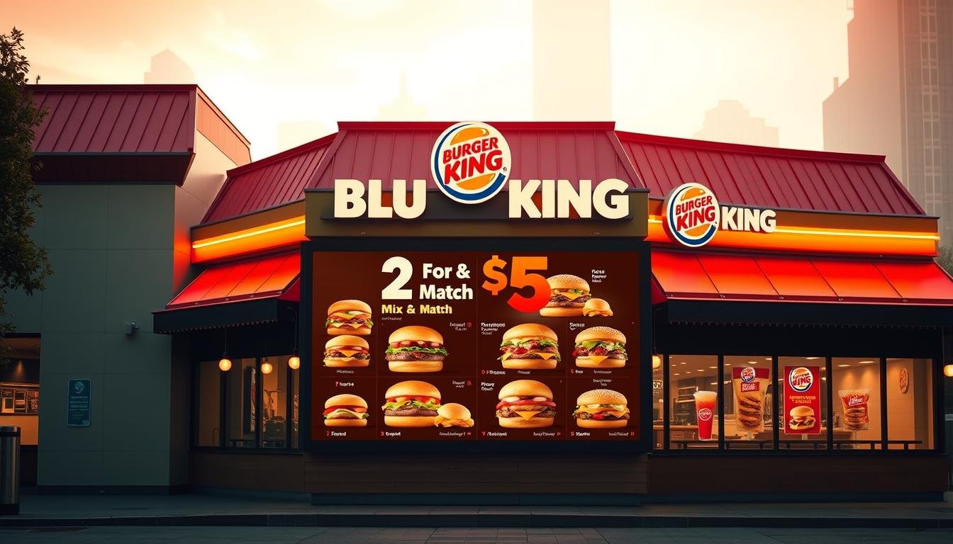Burger King Menu Prices 2 For $5