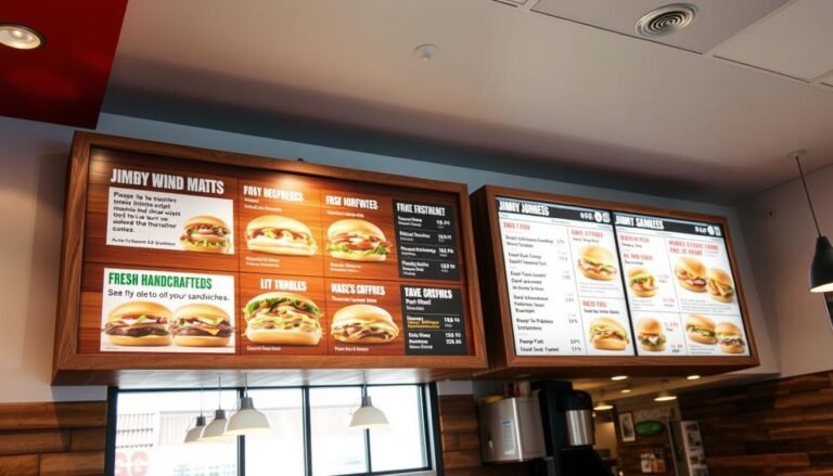 jimmy john's sandwich menu