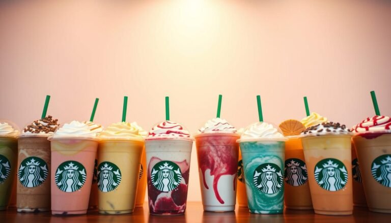 starbucks frappuccino menu