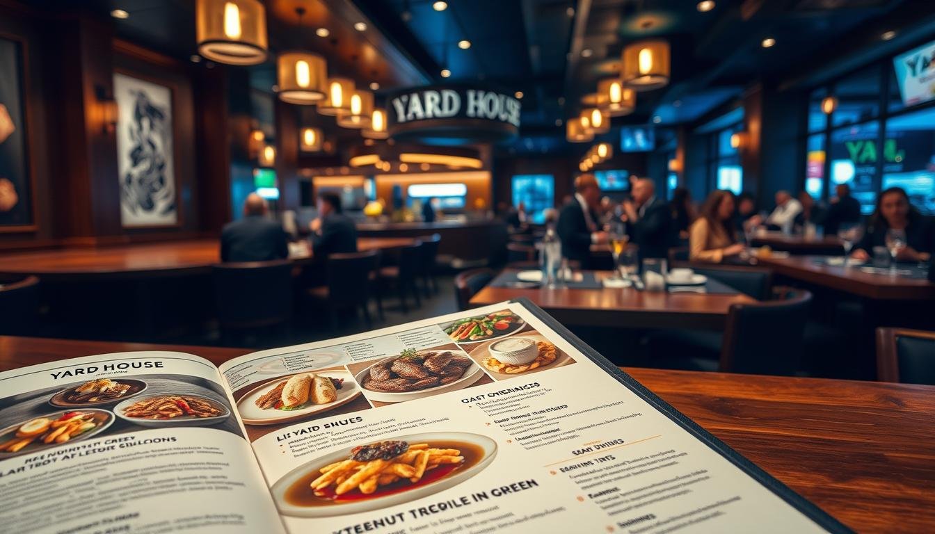 the yard house restaurant menu